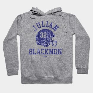 Julian Blackmon Indianapolis Helmet Font Hoodie